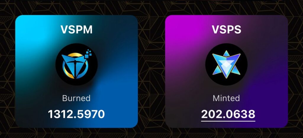 minted profits from vespers bot minting